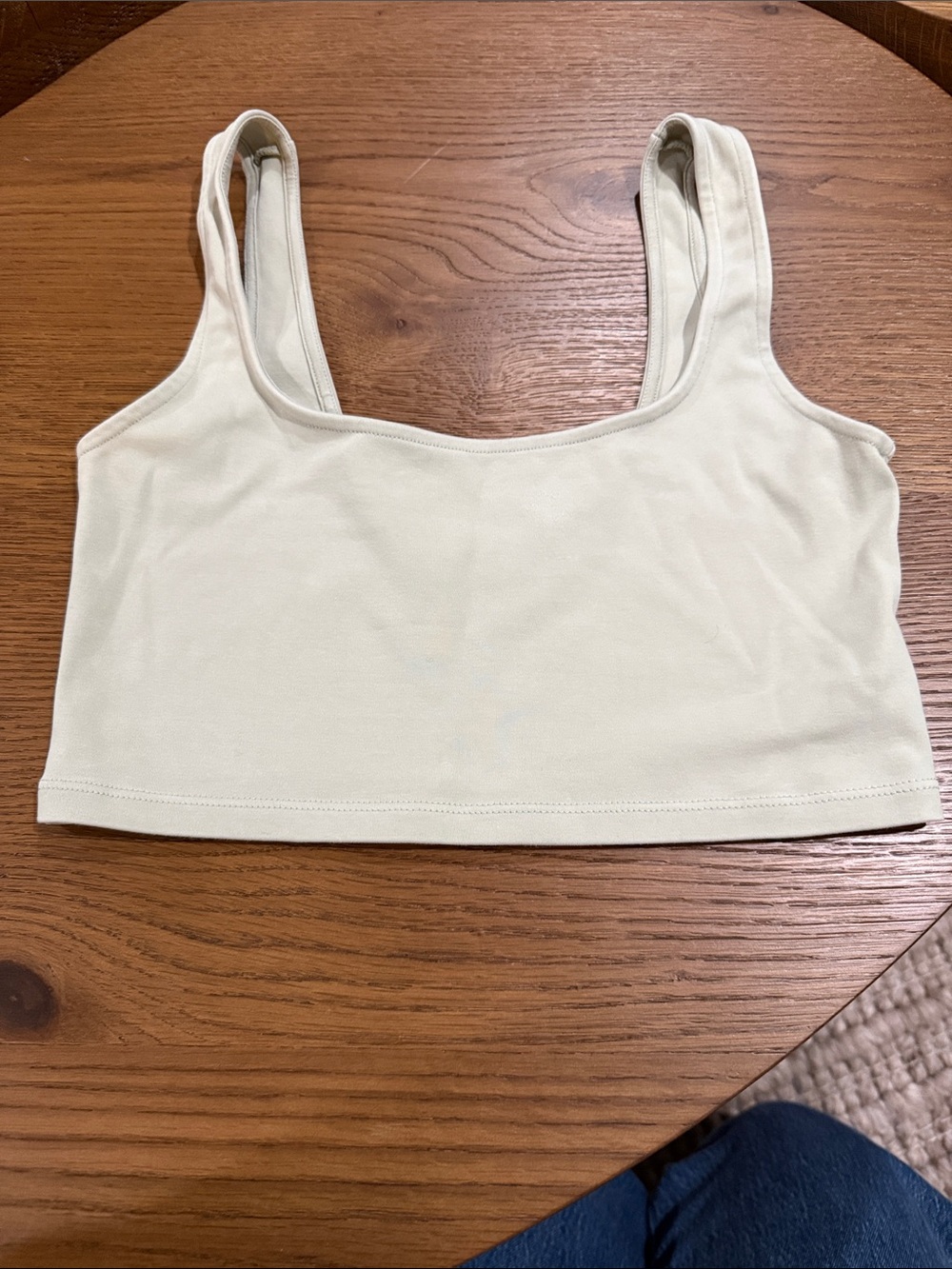 Oak and fort crop top